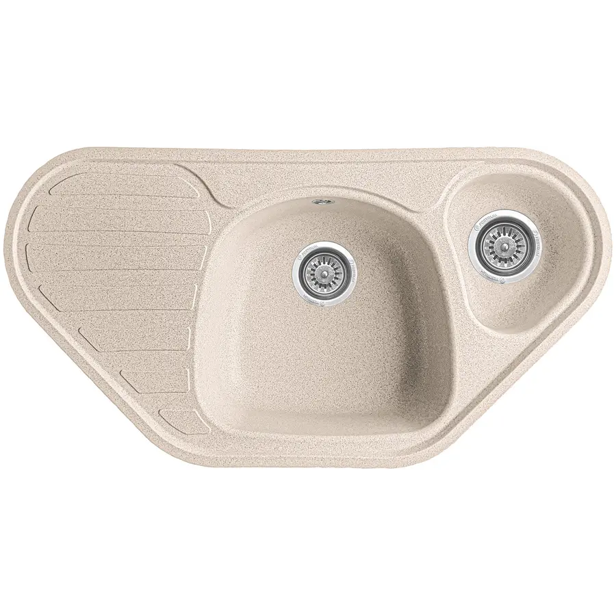 Гранітна кухонна мийка EcoLine 20N 950x500мм