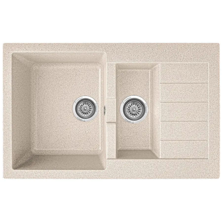 Гранітна кухонна мийка EcoLine 29N 785x495мм Терра