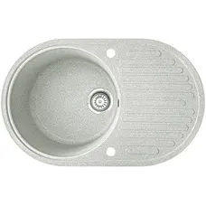 Гранітна кухонна мийка EcoLine 42D 730х460мм Терра