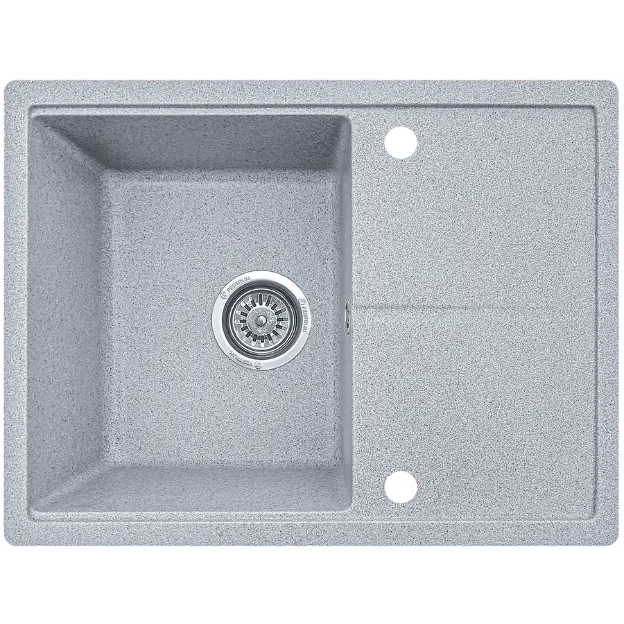 Гранітна кухонна мийка EcoLine 75D 585х445мм