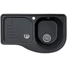 Гранітна кухонна мийка Valeti 52L 510 x840 мм