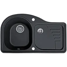 Гранітна кухонна мийка Valeti 52D 510 x840 мм