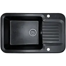 Гранітна кухонна мийка Valeti 55D 510 x810 мм
