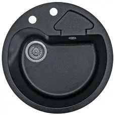 Гранітна кухонна мийка Valeti 68D 510 мм