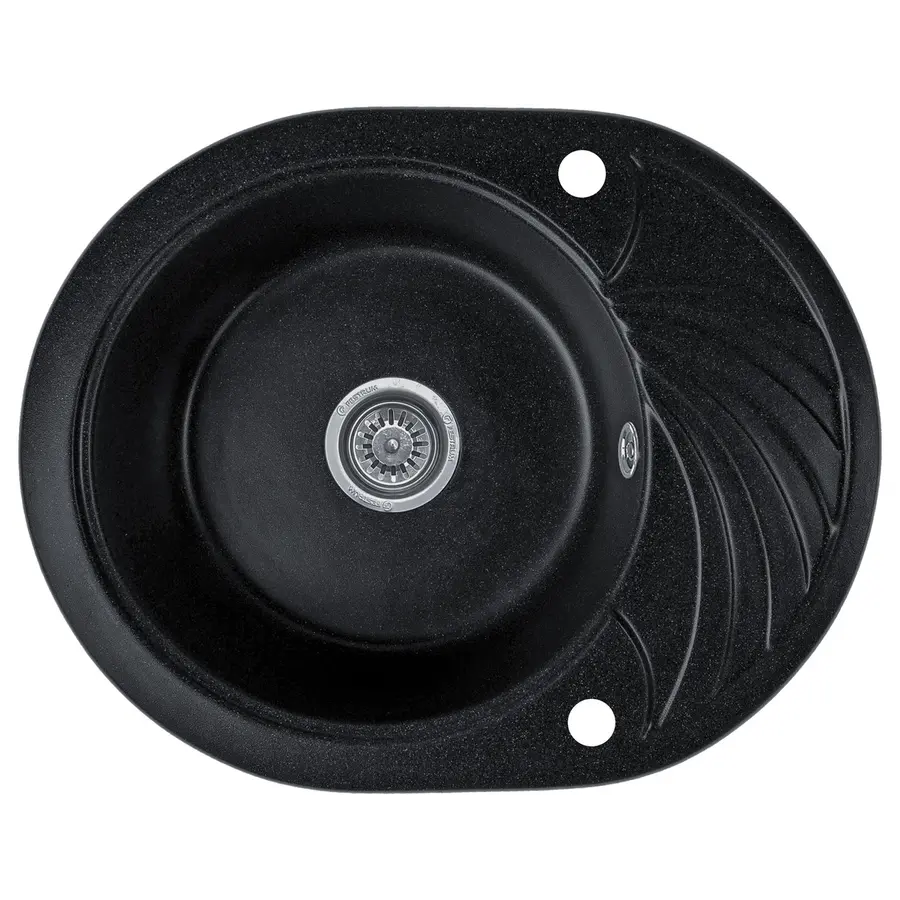 Гранітна кухонна мийка Valetti 13D 600x470мм Чорний