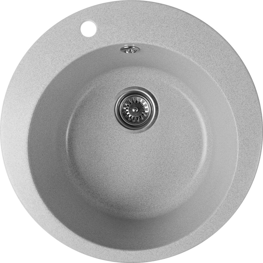 Гранітна кухонна мийка Valetti Europe модель №7 сіра 500