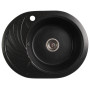 Гранітна мийка Valetti Europe модель №13 чорна 60*47