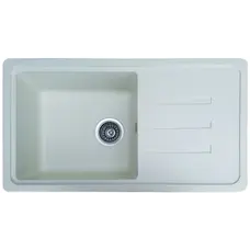 Гранітна мийка Valetti Europe модель №36 біла 78*44