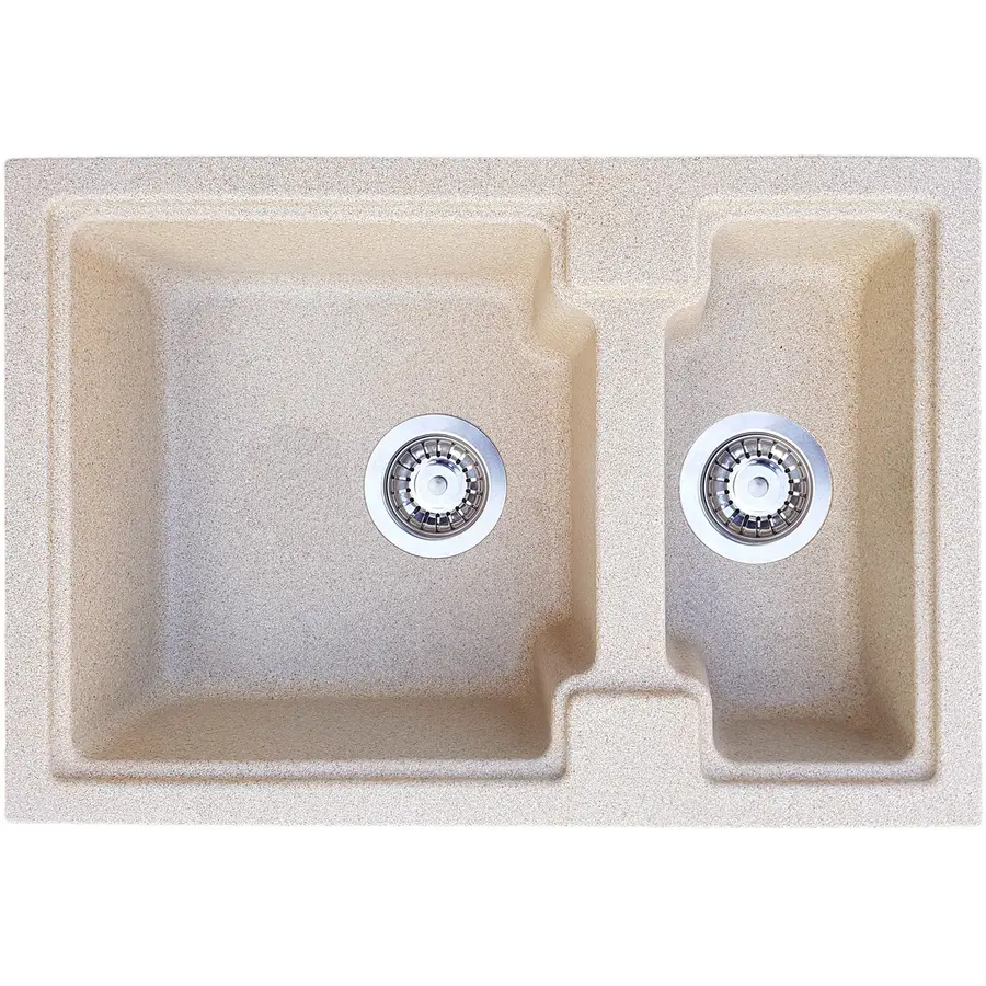 Гранитная мойка для кухни Valetti Europe модель №34 терра 62 * 42