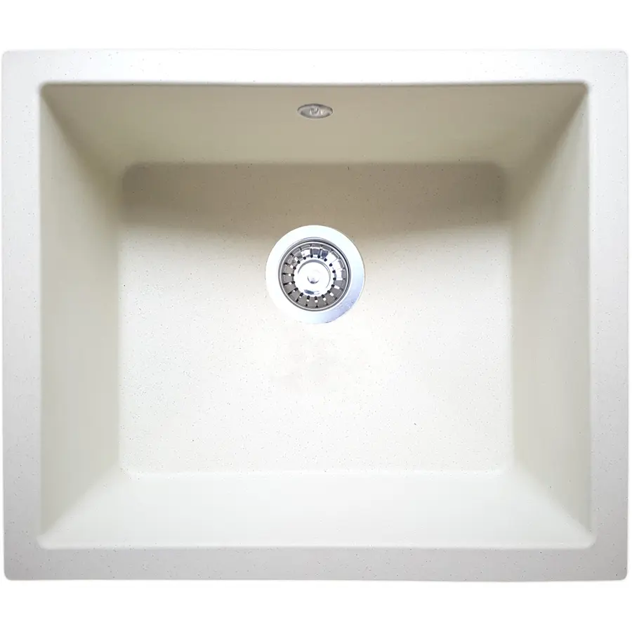 Гранитная кухонная мойка Valetti Europe модель №53 бежевая 54 * 46