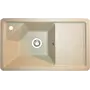 Гранитная кухонная мойка песочного цвета Valetti Europe модель №58 терра 78 * 46