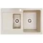 Кухонная гранитная мойка Valetti Europe модель №34 79 * 50 бежевая