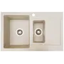 Кухонная гранитная мойка Valetti Europe модель №34 79 * 50 бежевая