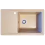 Гранітна кухонна мийка Valetti Europe модель №63 бежева 71*44