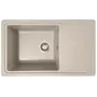 Гранітна кухонна мийка Valetti Europe модель №63 бежева 71*44
