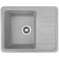 Гранітна кухонна мийка Valetti Ecoline модель №9 сіра 57*46