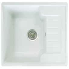 Кухонна мийка гранітна Valetti модель №71 біла 51*49