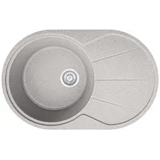 Гранітна кухонна раковина Valetti EcoLine модель №18 пісочна 78*50