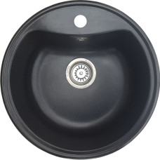 Гранітна кухонна мийка Valetti Euro модель №3 чорна 495