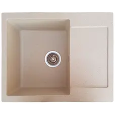 Гранітна кухонна мийка Valetti 26N 500х620 мм