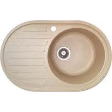 Гранітна кухонна мийка Valetti 27L 500х770 мм