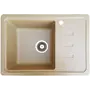 Гранітна кухонна мийка Valetti 35R 620x435мм