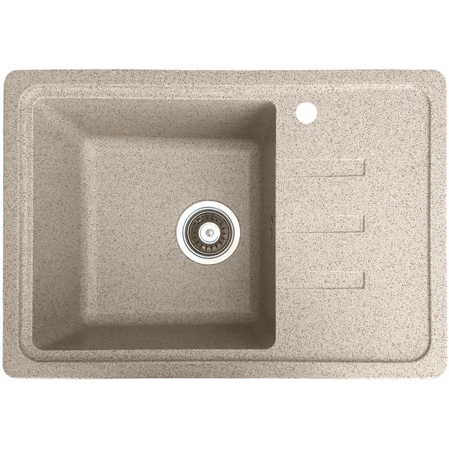 Гранітна кухонна мийка Valetti 35R 620x435мм