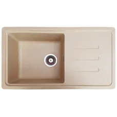 Гранітна кухонна мийка Valetti 36N 435х780 мм