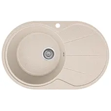 Гранітна кухонна мийка EcoLine 18R 775x495мм