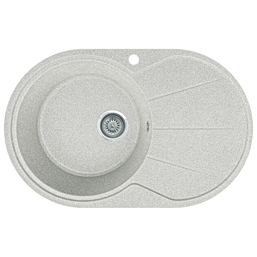 Гранітна кухонна мийка EcoLine 18R 775x495мм