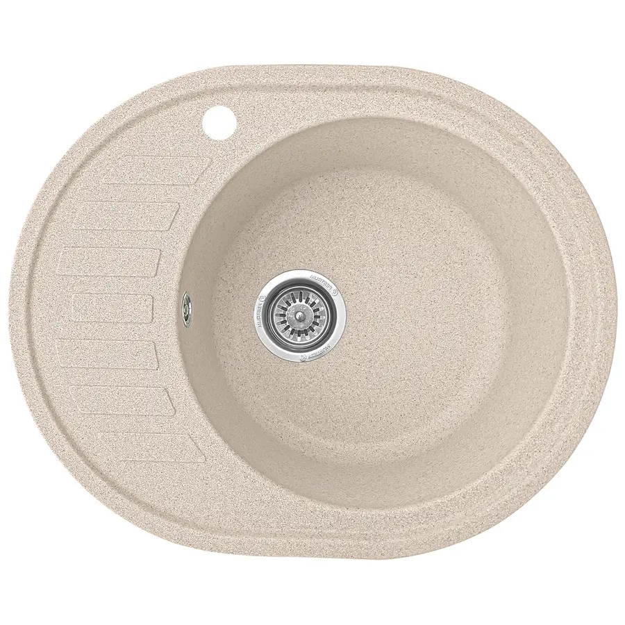 Гранітна кухонна мийка EcoLine 23L 610x500мм Терра