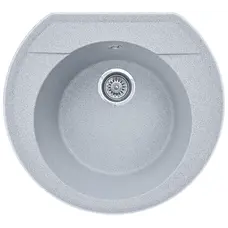 Гранітна кухонна мийка EcoLine 31N 530x490мм Сірий