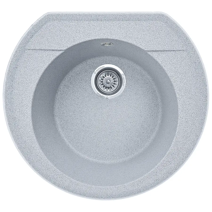 Гранітна кухонна мийка EcoLine 31N 530x490мм Сірий