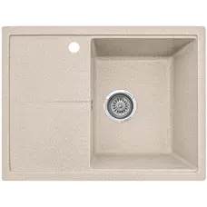 Гранітна кухонна мийка EcoLine 75L 585х445мм