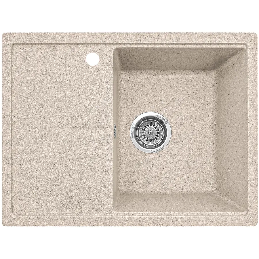 Гранітна кухонна мийка EcoLine 75L 585х445мм