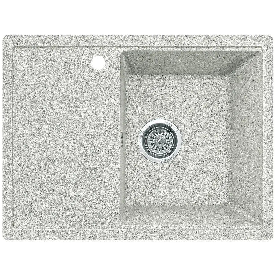 Гранітна кухонна мийка EcoLine 75L 585х445мм