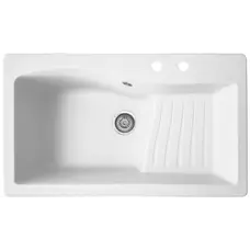 Гранітна кухонна мийка Valeti 22D 500x860 мм