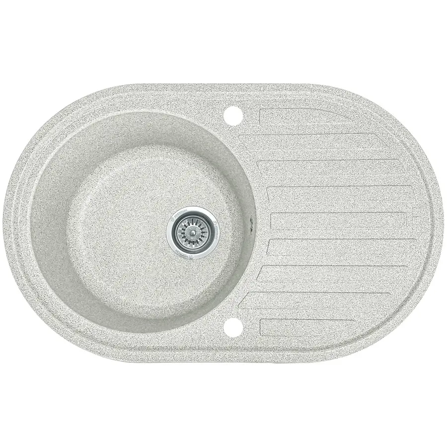 Гранітна кухонна мийка Valetti 27D 500x770 мм