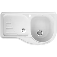 Гранітна кухонна мийка Valeti 52L 510 x840 мм