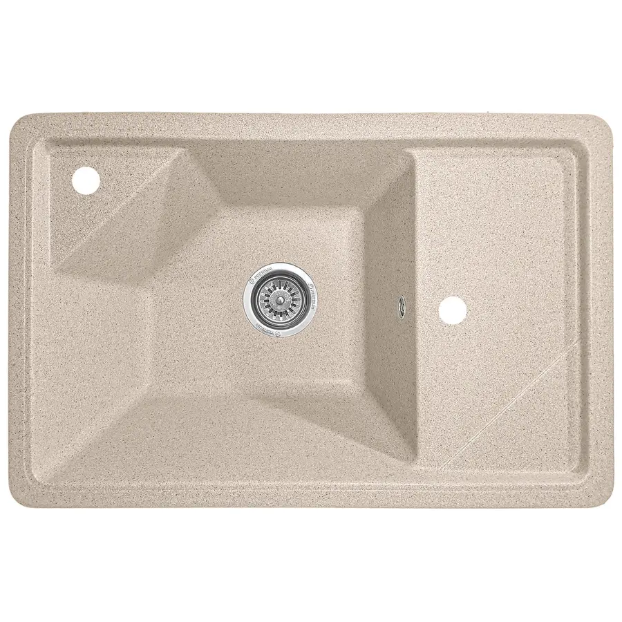 Гранітна кухонна мийка Valetti 64R 465х720 мм