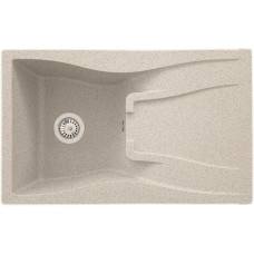 Гранітна кухонна мийка Valetti Europe модель №54 терра 79*50