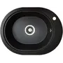 Гранитная кухонная мойка Valetti Europe модель №61 черная 56 * 43