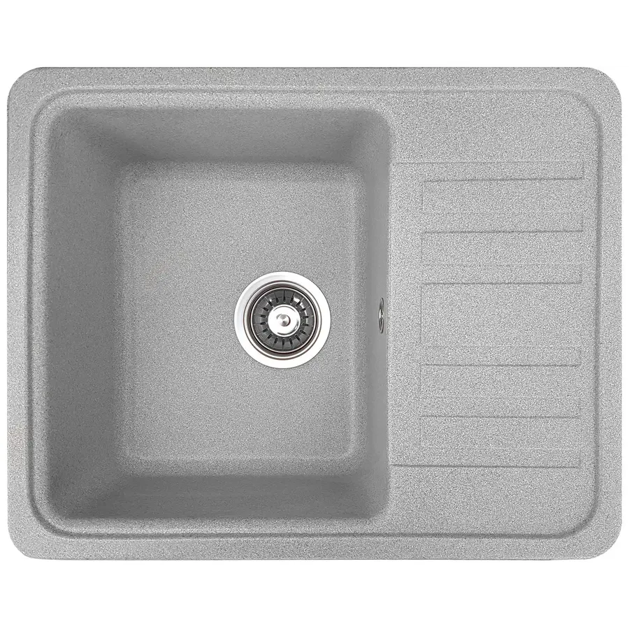 Гранитная кухонная мойка Valetti Europe модель №9 белый 57 * 46