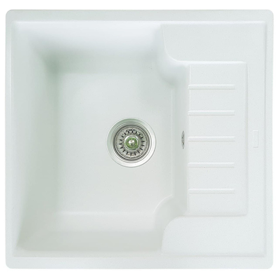 Гранітна кухонна мийка Valetti Europe модель №71 прямокутної форми. Колір бежевий.