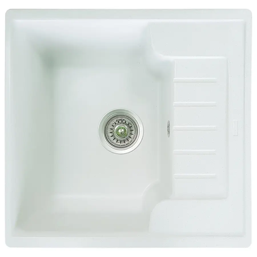 Гранитная кухонная мойка Valetti Europe модель №71 прямоугольной формы. Цвет бежевый.