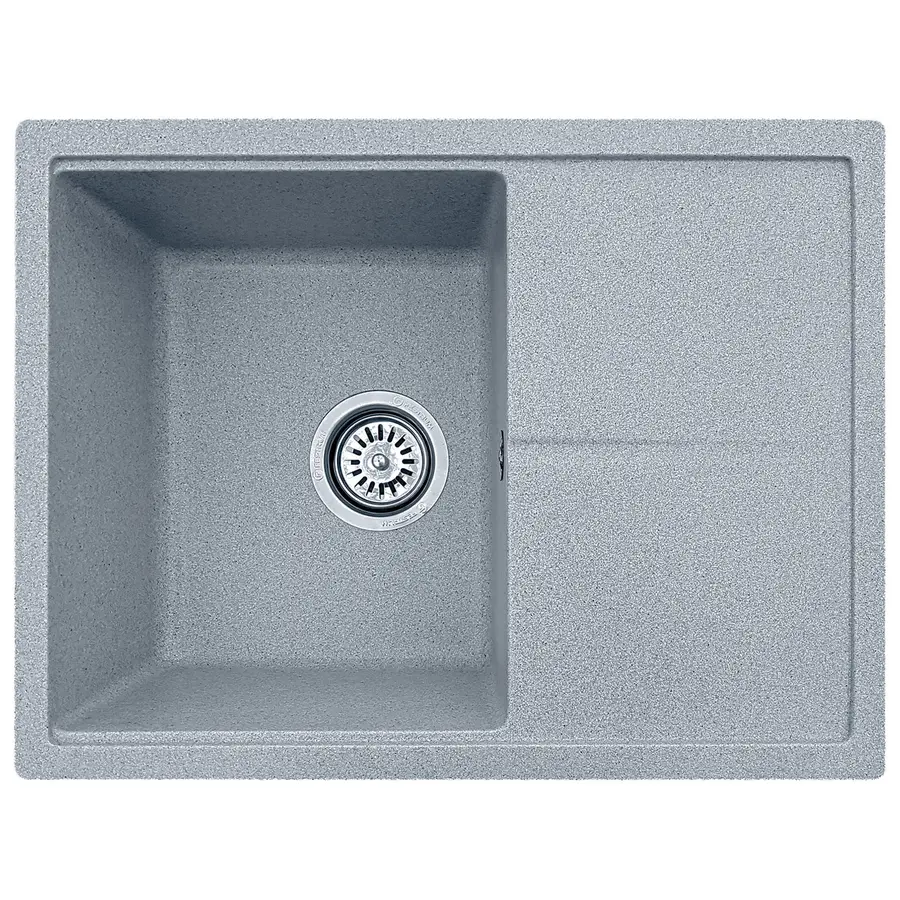 Гранитная мойка для кухни Valetti EcoLine модель №75 бежевая 58 * 45