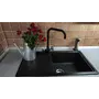 Гранитная мойка для кухни Valetti Europe модель №36 черная 78 * 44