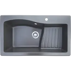 Гранітна кухонна мийка Valeti 22S 500x860 мм