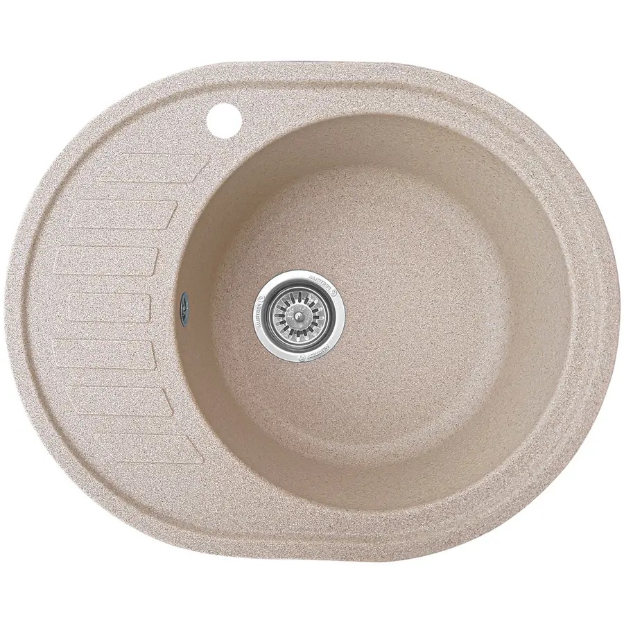 Гранітна кухонна мийка Valeti 23L 500x620 мм