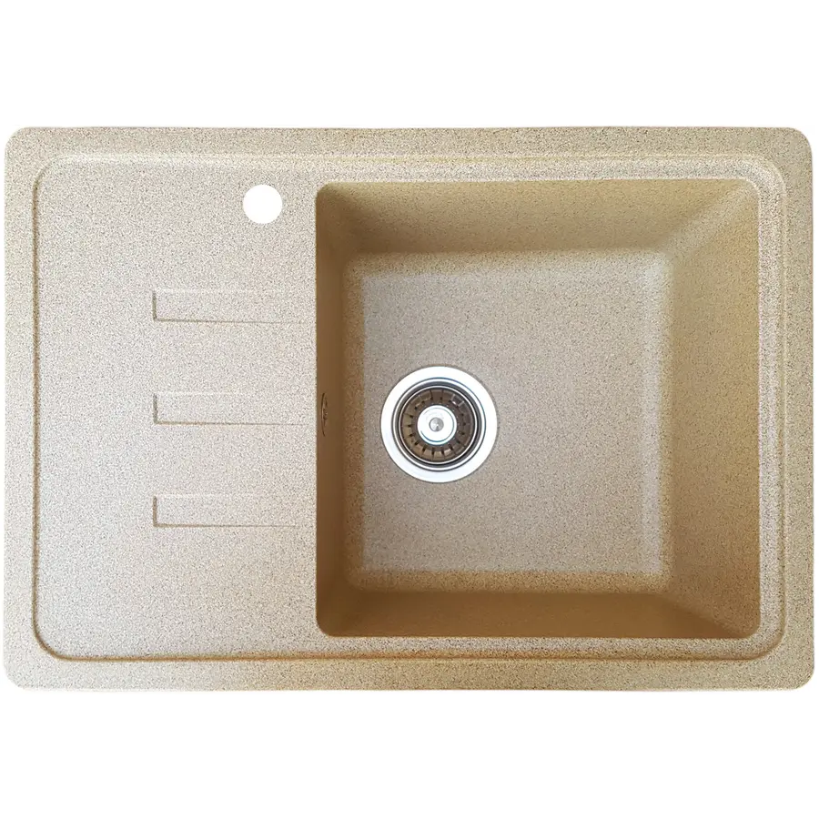 Гранітна кухонна мийка Valeti 35L 435x620 мм